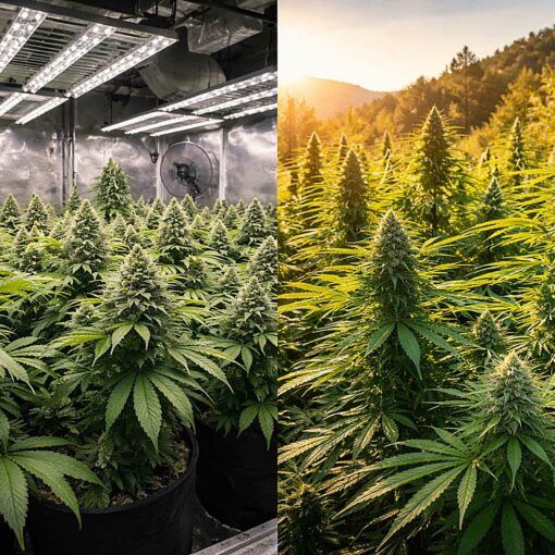 Marihuana uprawa indoor outdoor