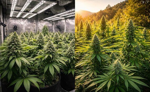 Marihuana uprawa indoor outdoor